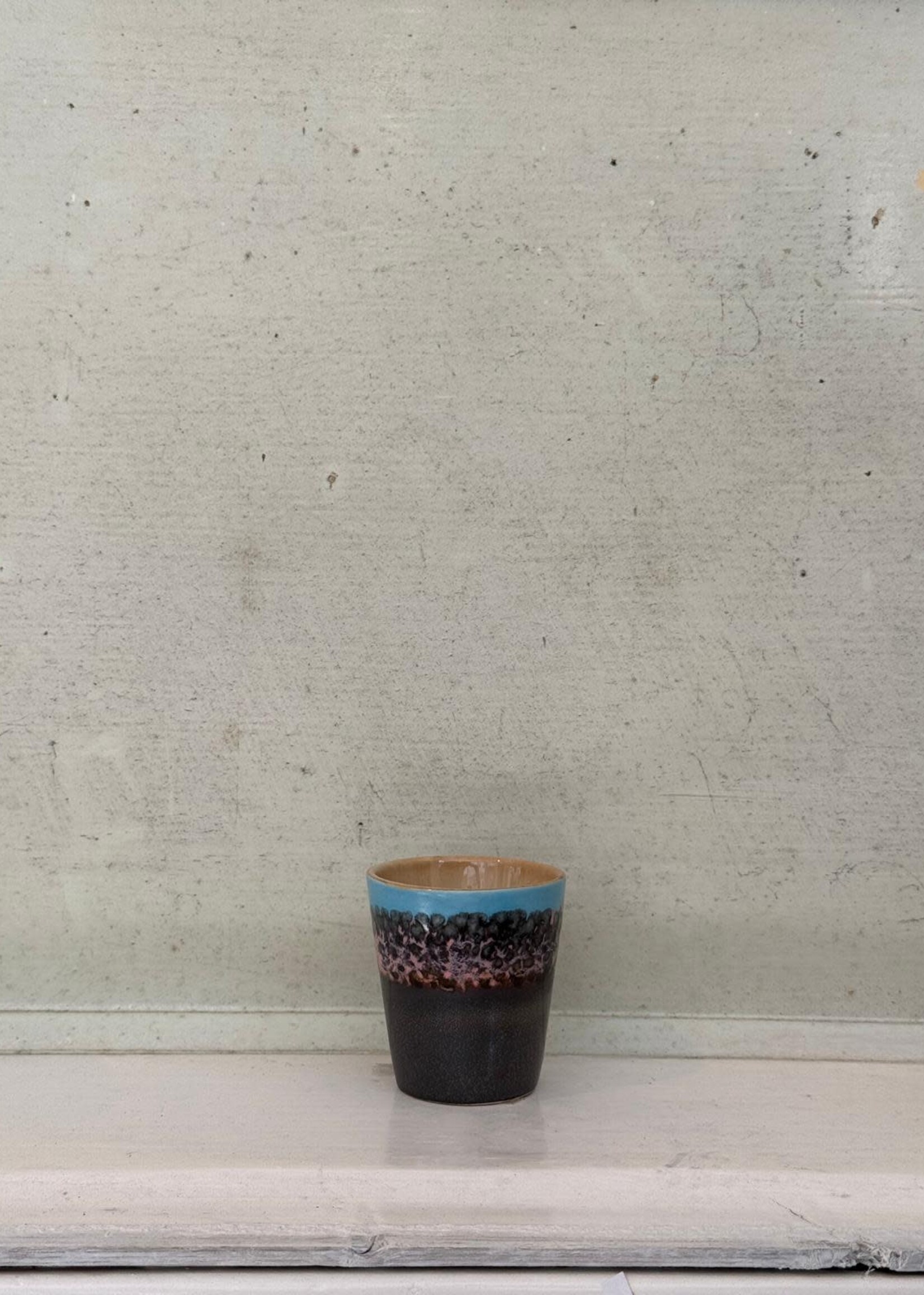 HKliving HKliving Ceramic 70's Ristretto Mug 'Swinging'