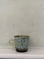 HKliving HKliving Ceramic 70's Cappuccino Mug 'Verdigris'