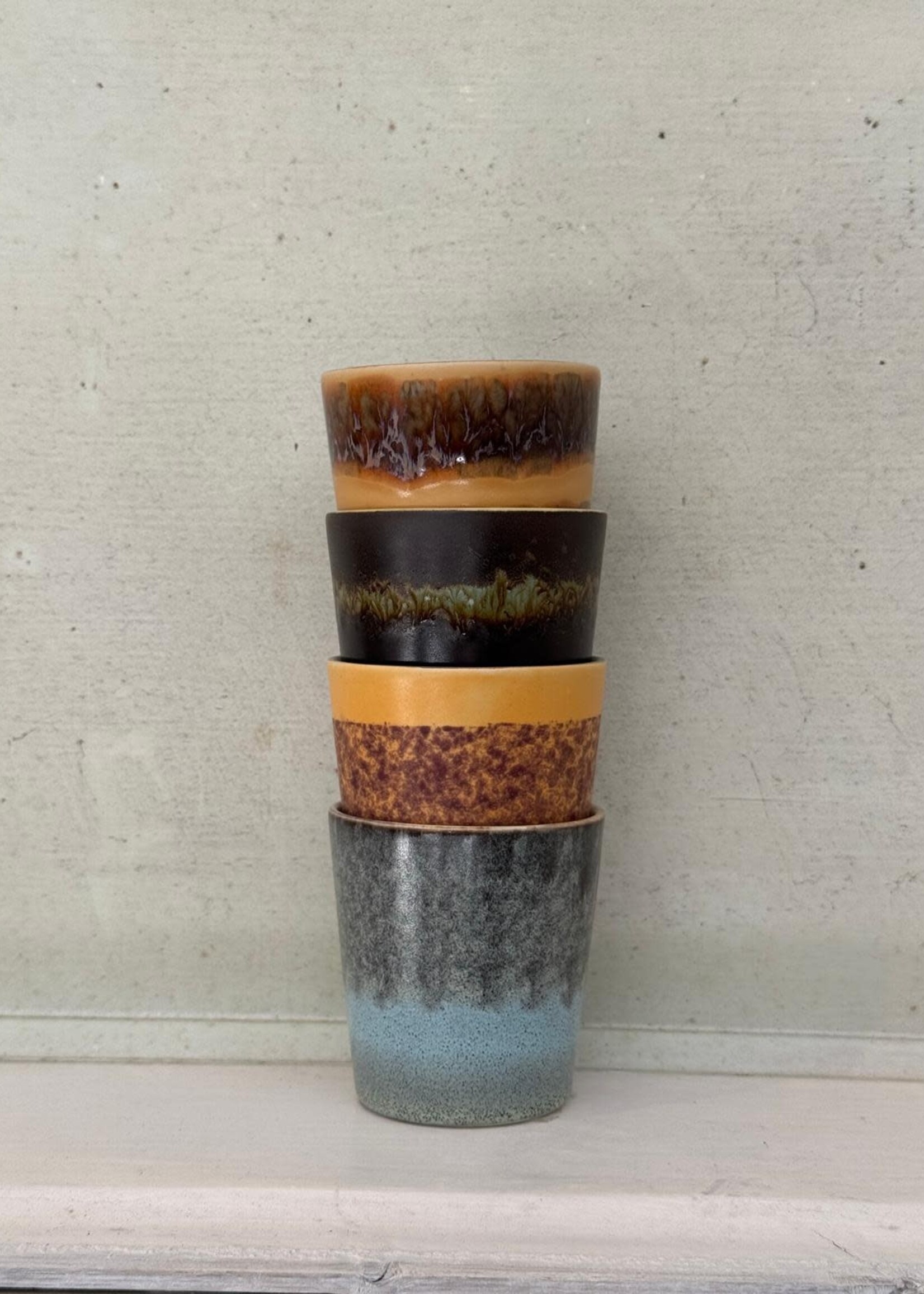 HKliving HKliving Ceramic 70's Coffee Mug 'Thicket'