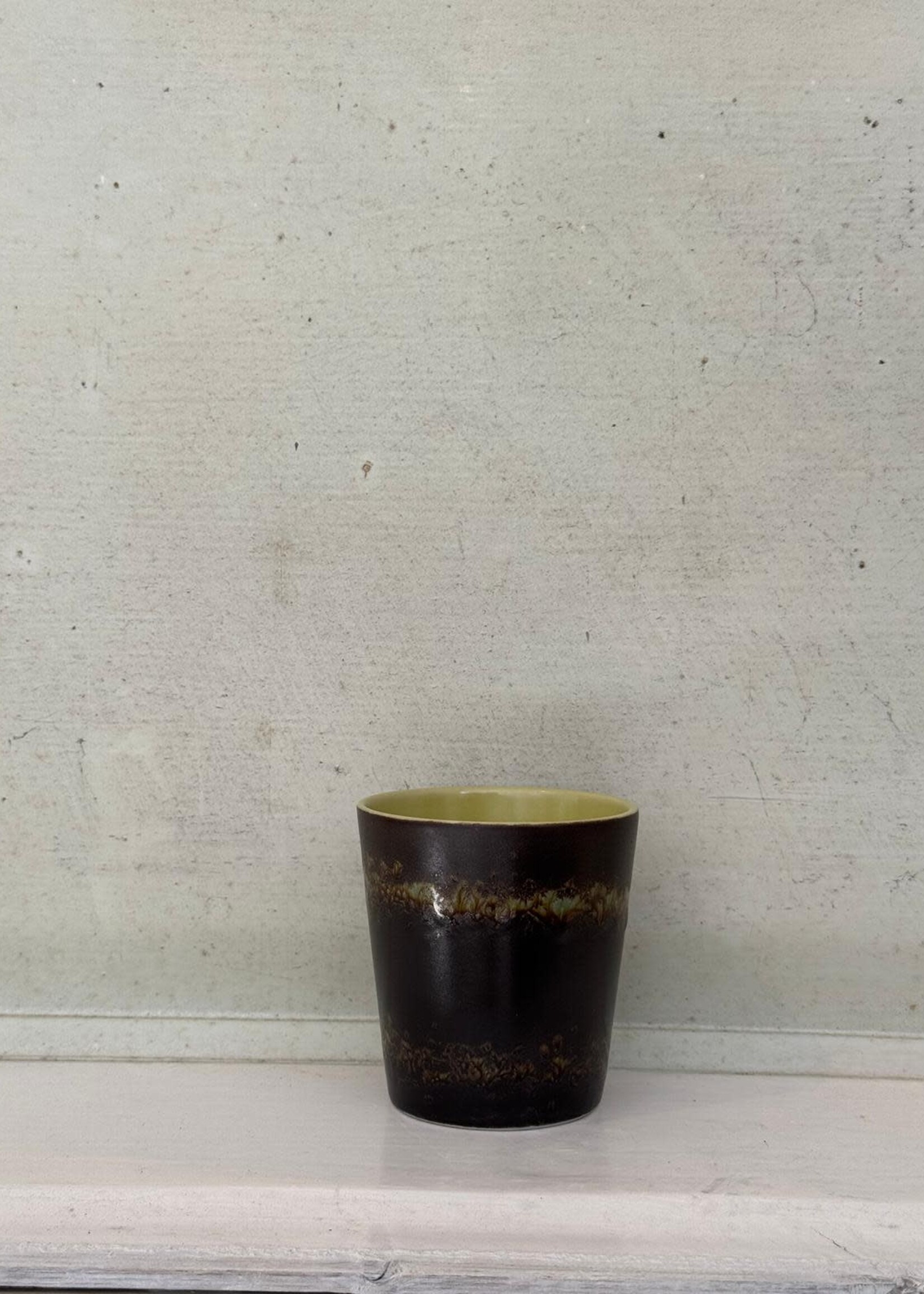 HKliving HKliving Ceramic 70's Coffee Mug 'Tidal'