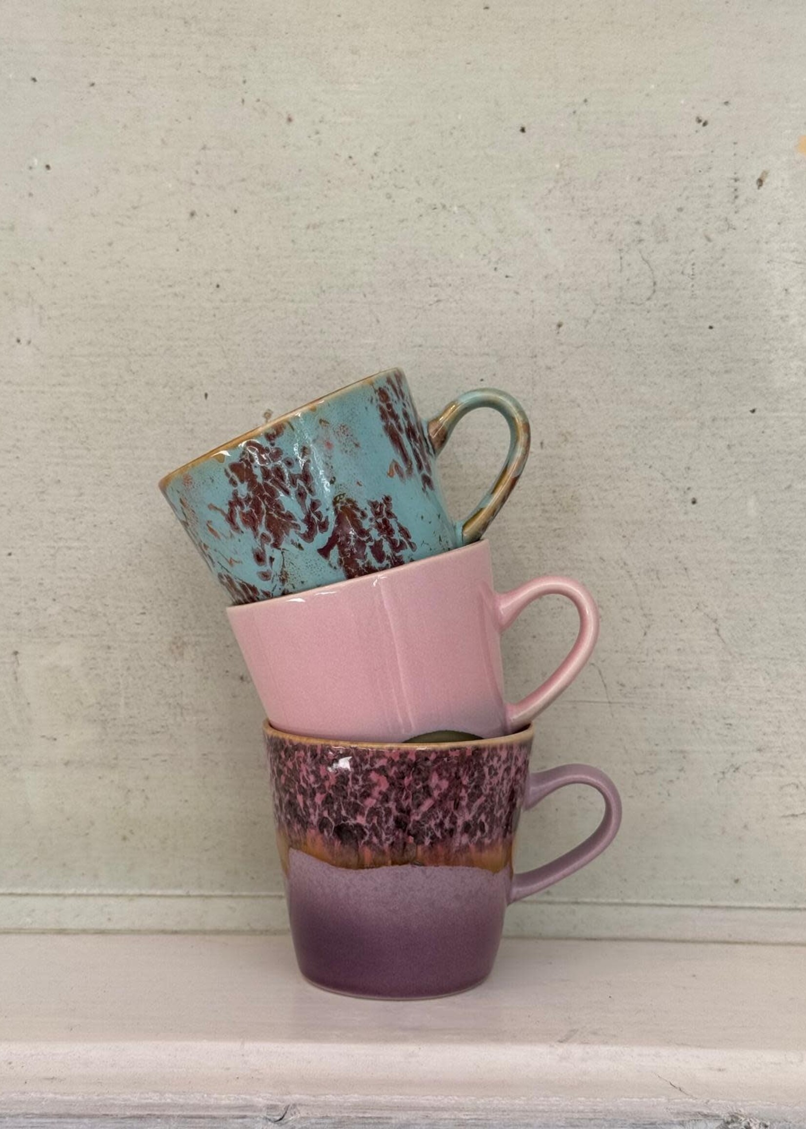 HKliving HKliving Ceramic 70's Americano Mug 'Muse'