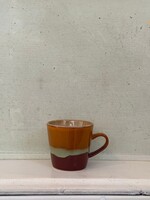 HKliving HKliving Ceramic 70's Americano Mug 'Clay'