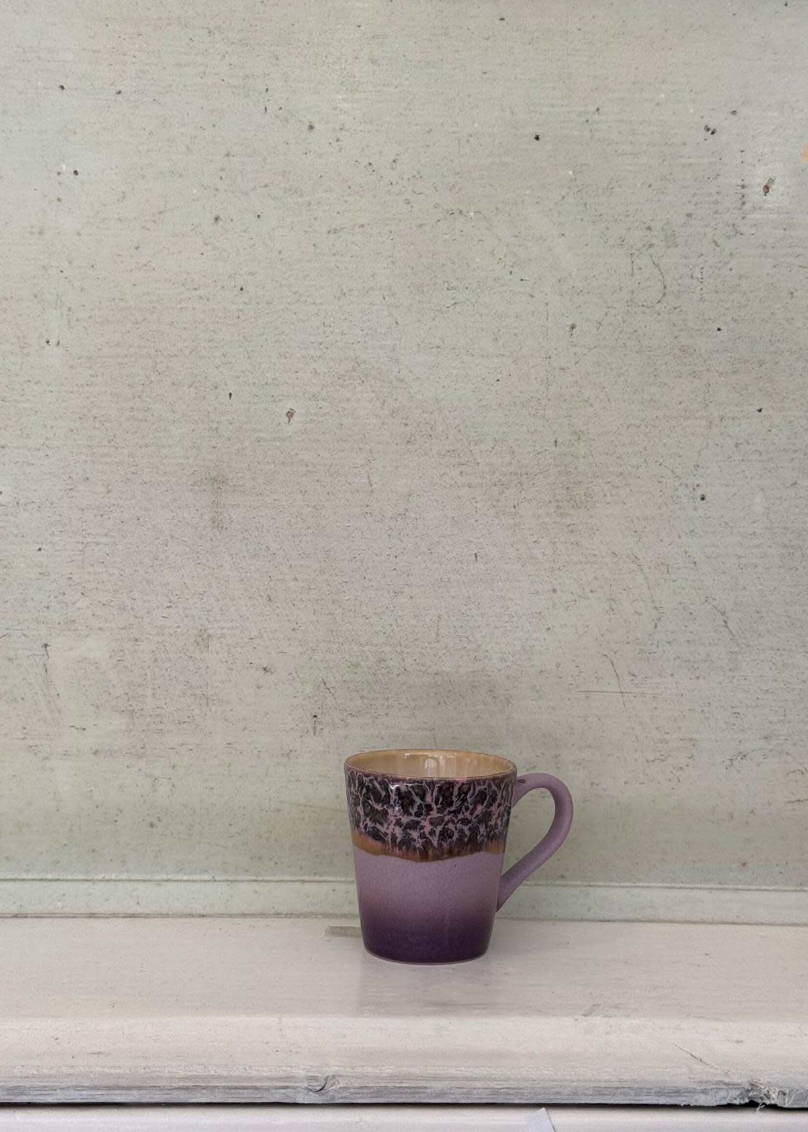 HKliving HKliving Ceramic 70's Espresso Mug 'Blast'
