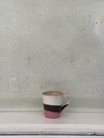 HKliving HKliving Ceramic 70's Espresso Mug 'Dunes'