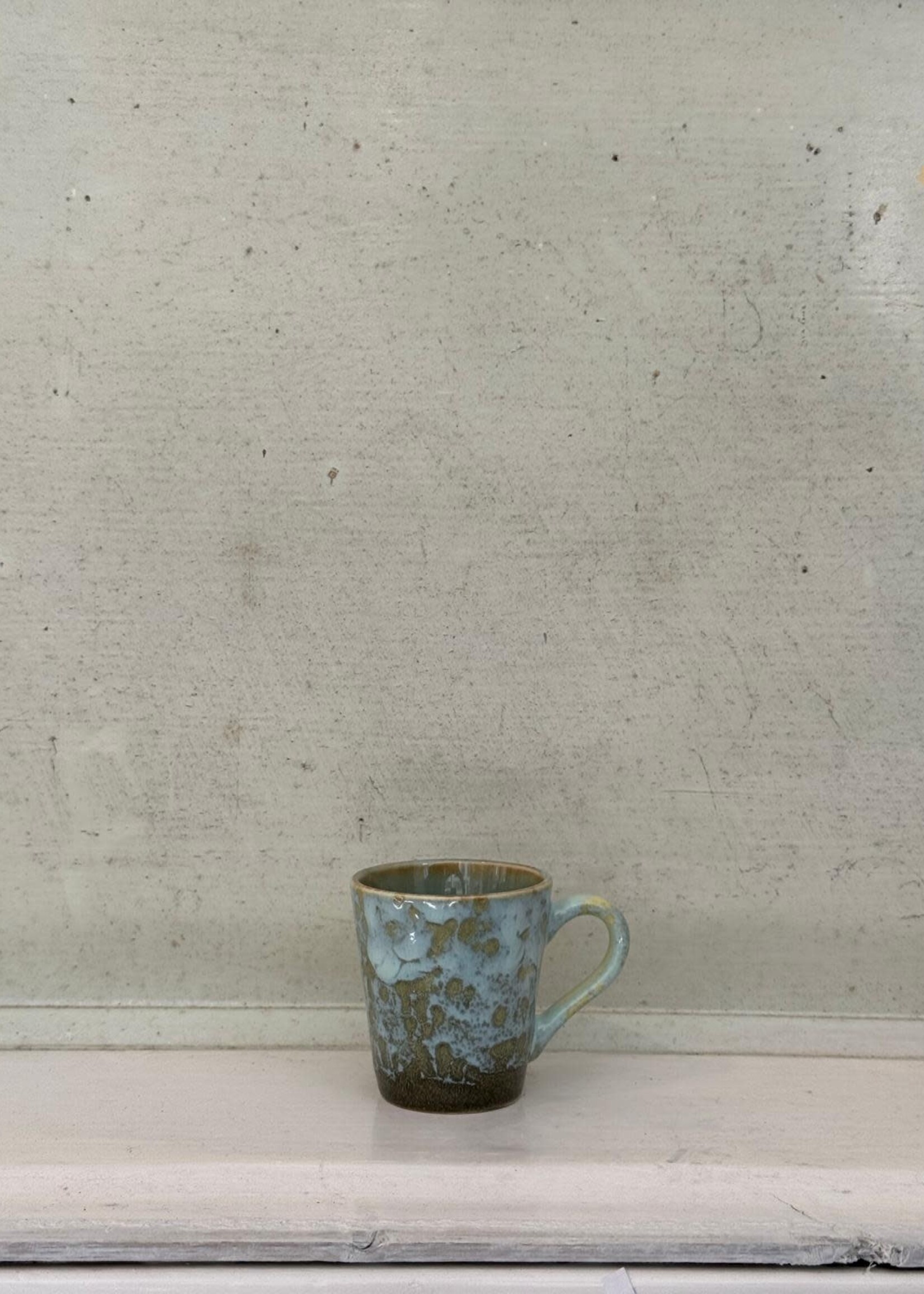 HKliving HKliving Ceramic 70's Espresso Mug 'Verdigris'