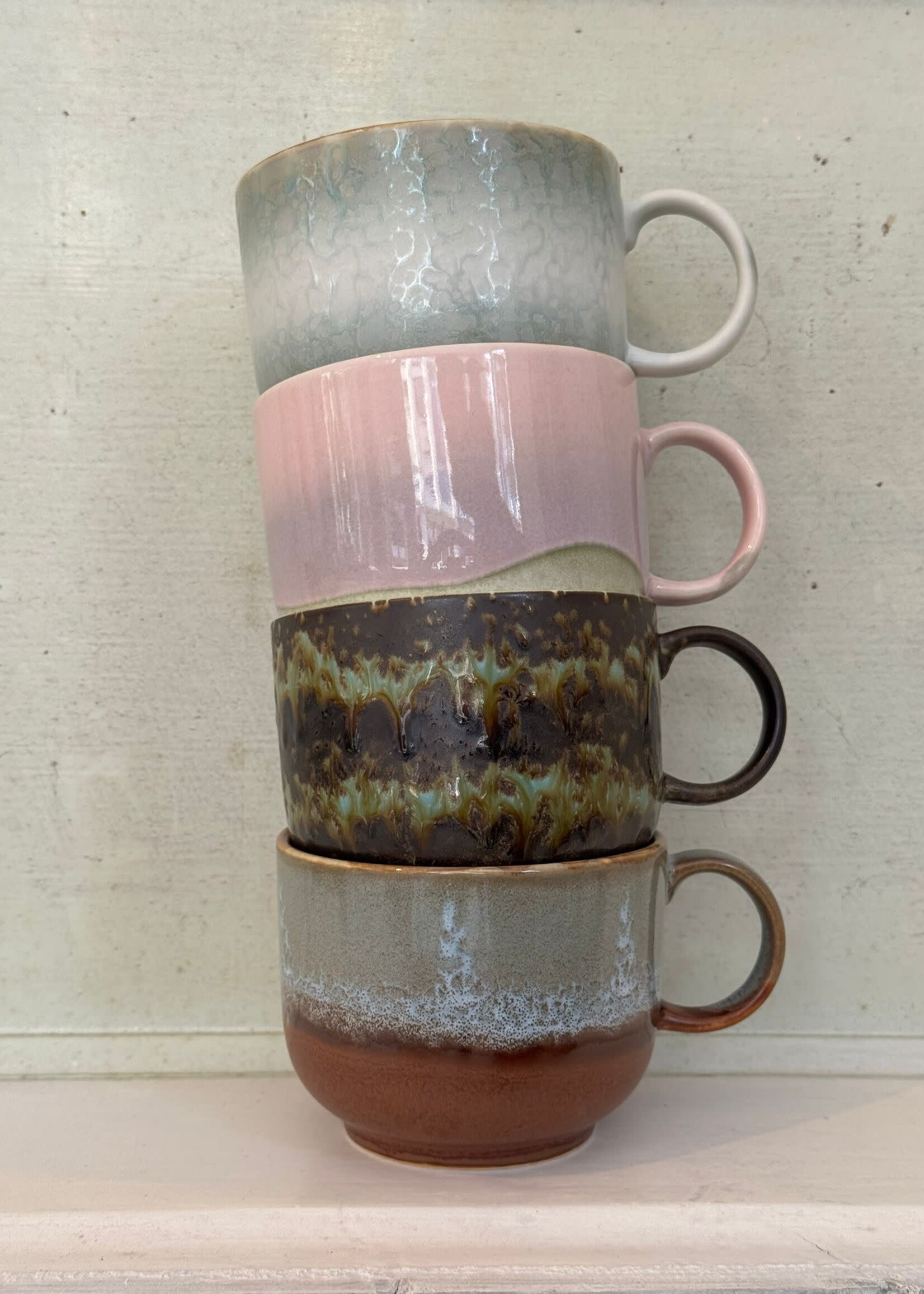 HKliving HKliving Ceramic 70's Tea Cup 'Vesper'