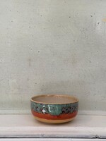 HKliving HKliving Ceramic 70's Dessert Bowl 'Cove'