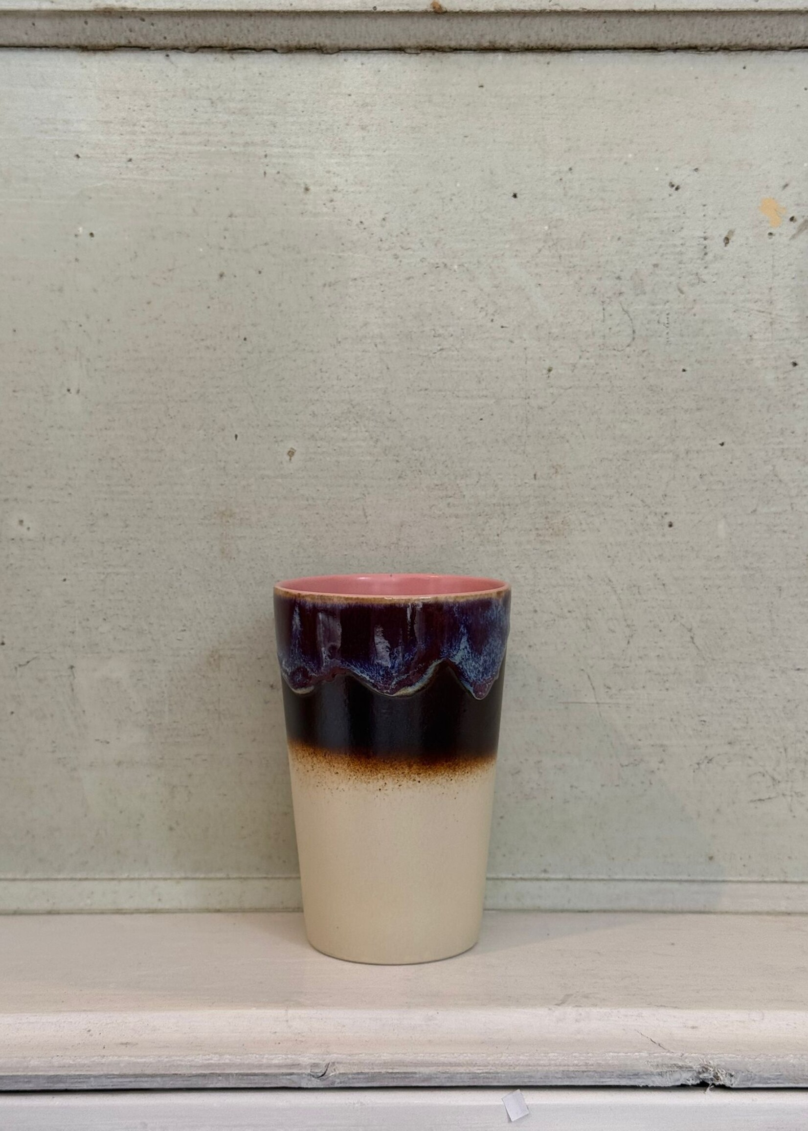 HKliving HKliving Ceramic 70's Tea Mug 'Aurora'