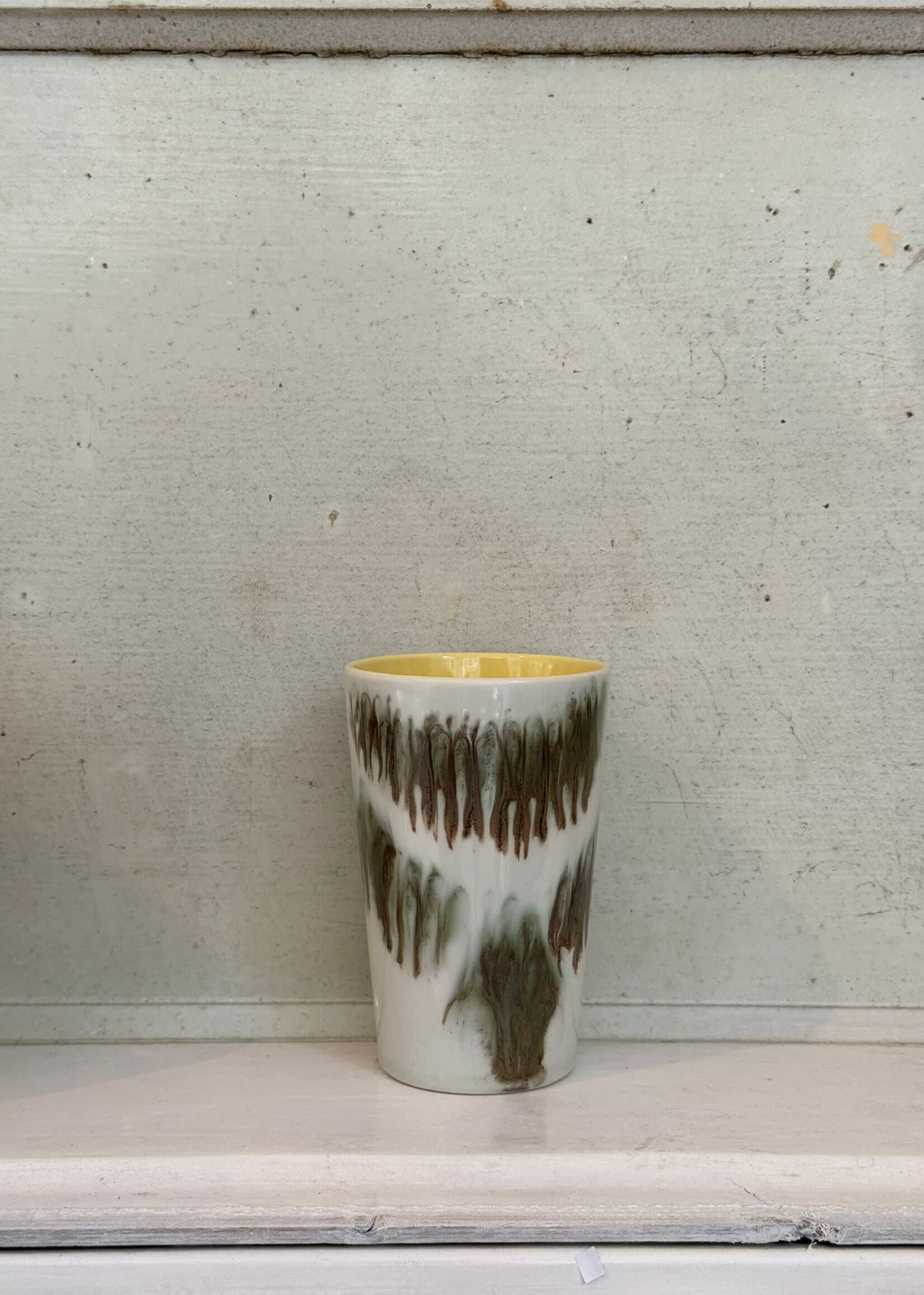 HKliving HKliving Ceramic 70's Tea Mug 'Tide'