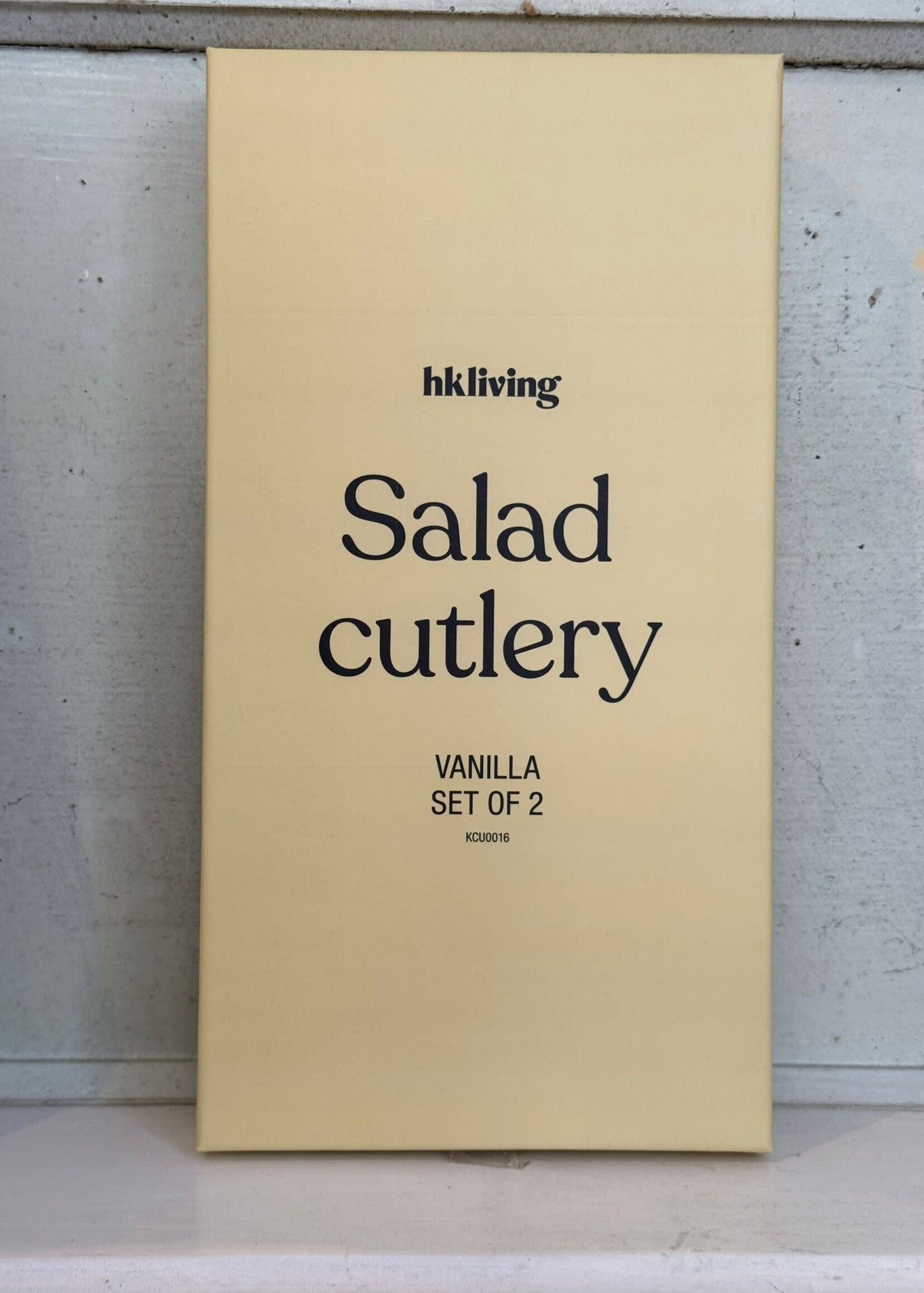 HKliving HKliving Salad Cutlery 'Vanilla'