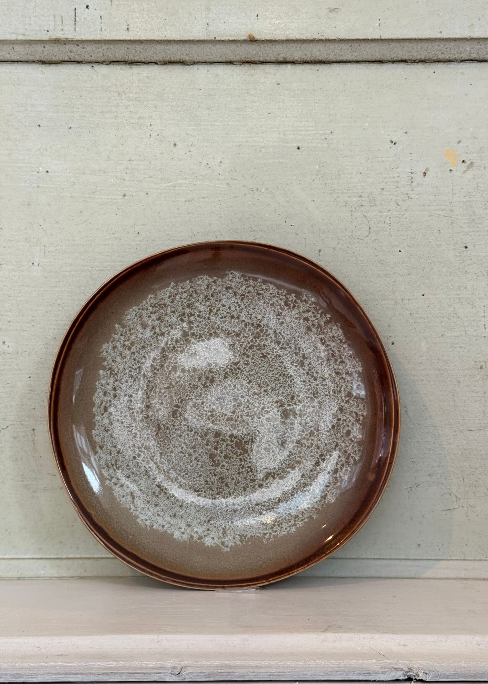 HKliving HKliving Ceramic 70's Side Plate 'Contrast'