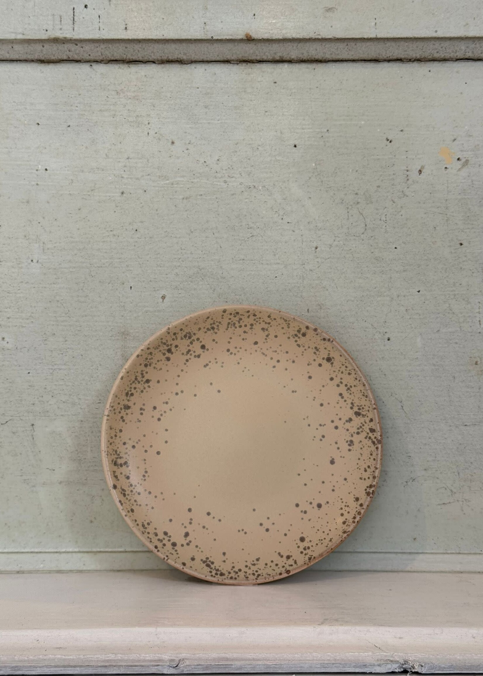 HKliving HKliving Ceramic 70's Dessert Plate 'Grit'