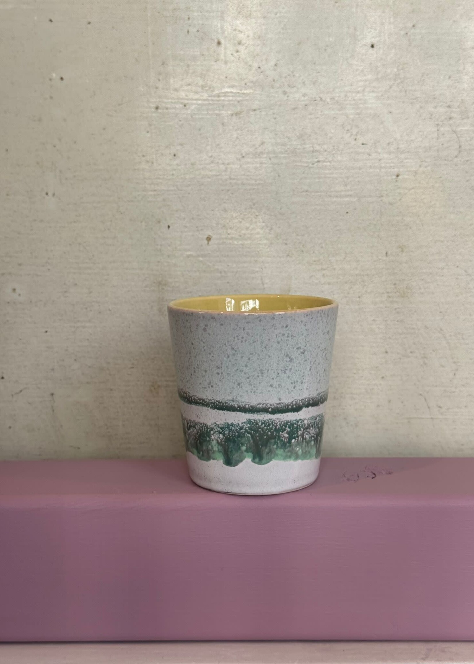 HKliving HKliving Ceramic 70's Coffee Mug 'Ozon'