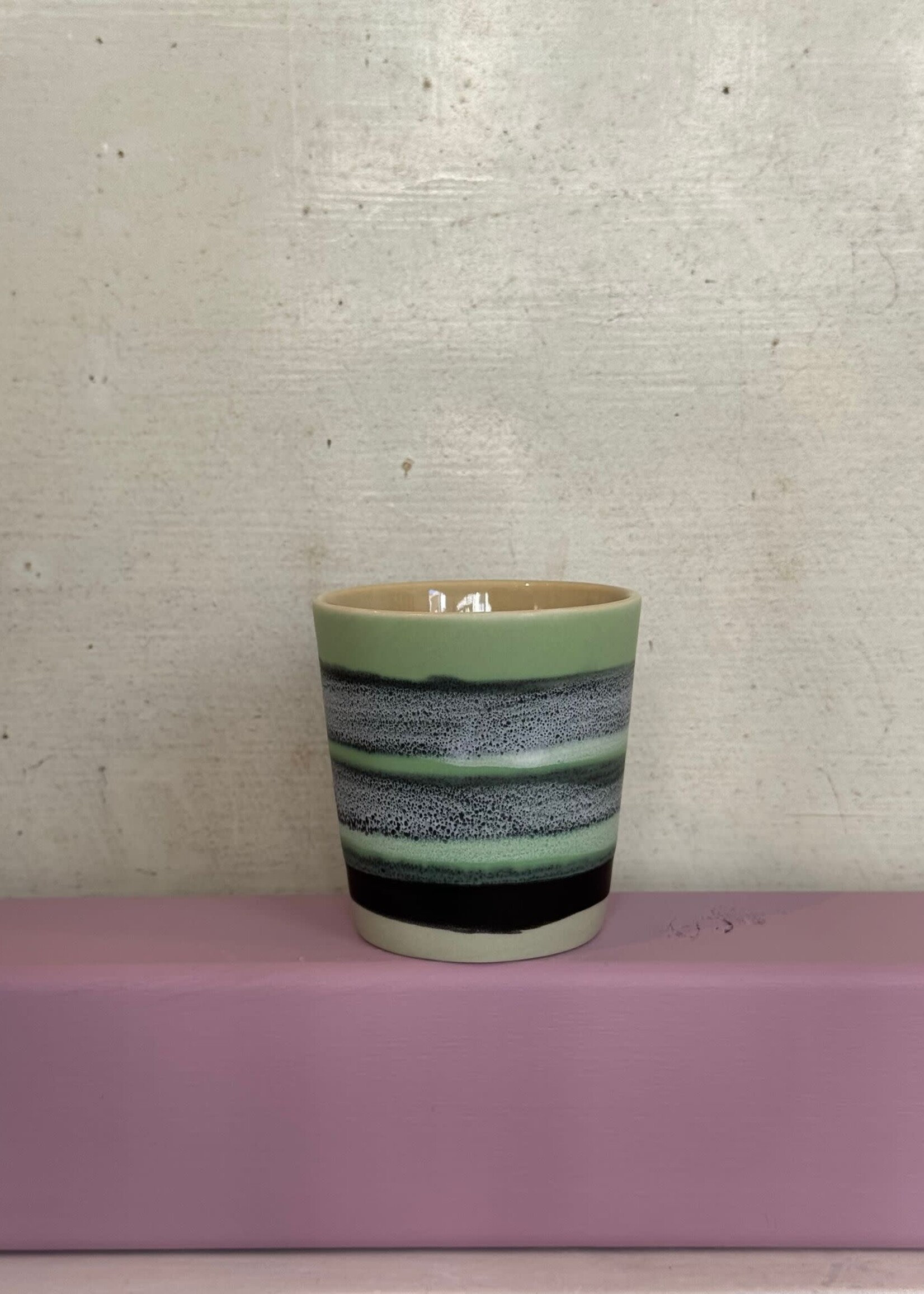 HKliving HKliving Ceramic 70's Coffee Mug 'River'