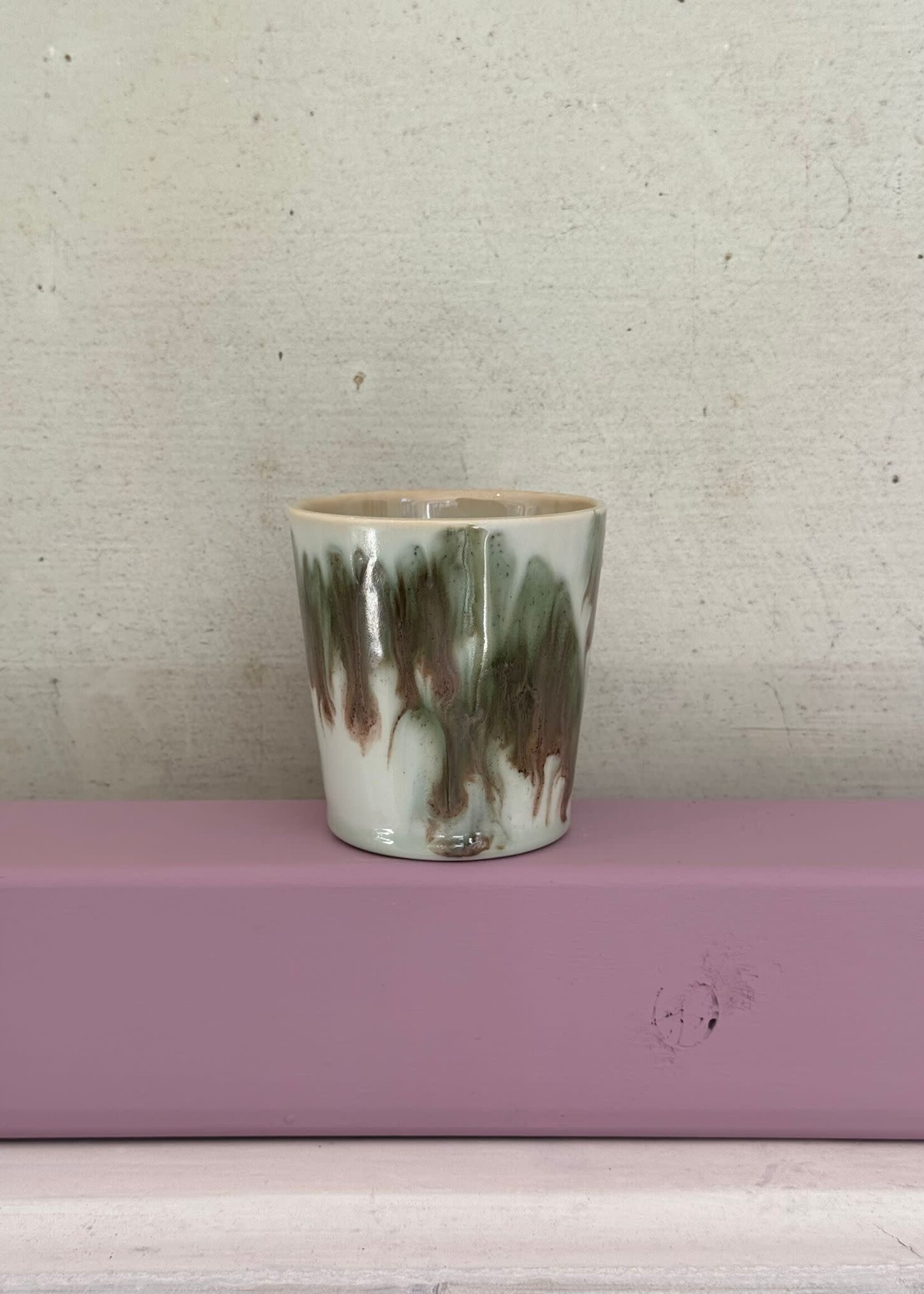 HKliving HKliving Ceramic 70's Coffee Mug 'Tide'