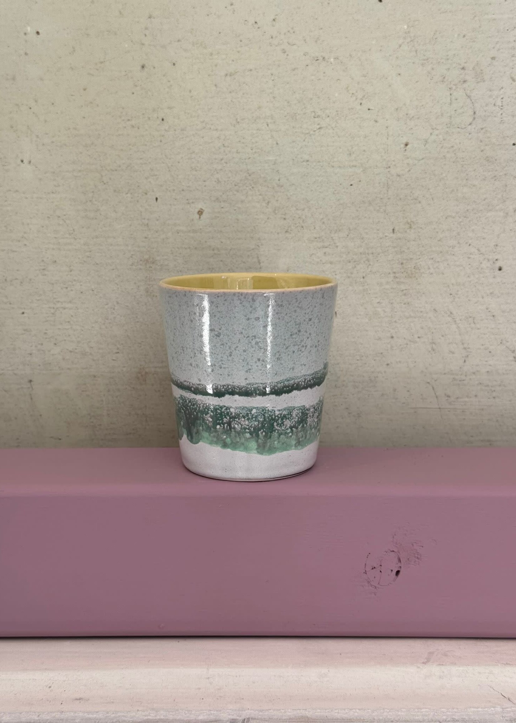 HKliving HKliving Ceramic 70's Coffee Mug 'Ozon'