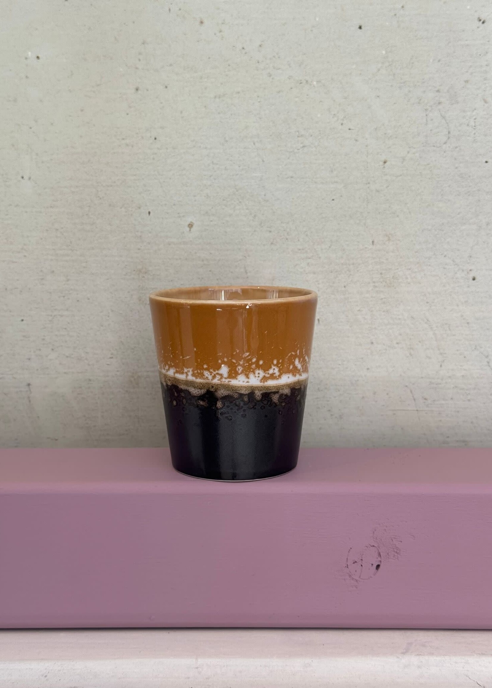 HKliving HKliving Ceramic 70's Coffee Mug 'Fire'