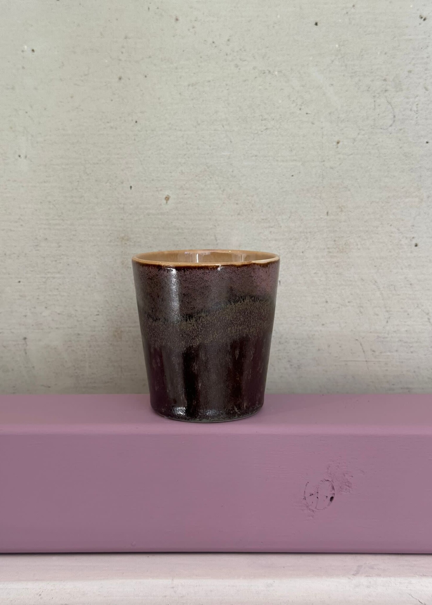 HKliving HKliving Ceramic 70's Coffee Mug 'Torrent'