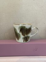 HKliving HKliving Ceramic 70's Cappuccino Mug 'Tide'