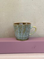 HKliving HKliving Ceramic 70's Cappuccino Mug 'Verdigris'