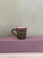 HKliving HKliving Ceramic 70's Espresso Mug 'Torrent'