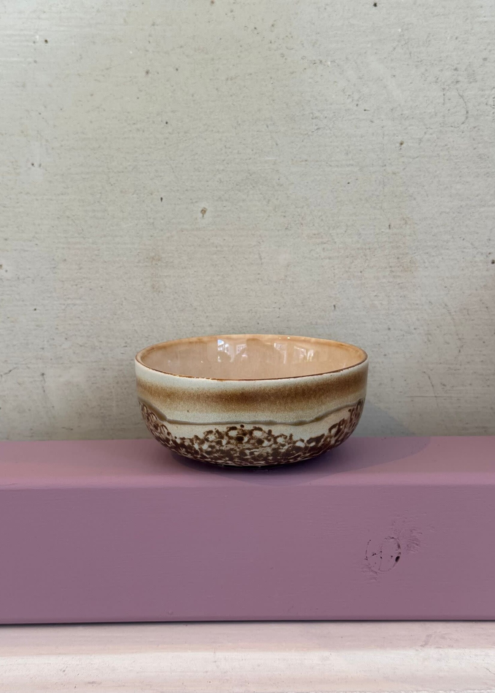 HKliving HKliving Ceramic 70's Tapas Bowl 'Shell'
