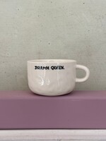 Anna + Nina Anna + Nina 'Drama Queen' Cappuccino Mug
