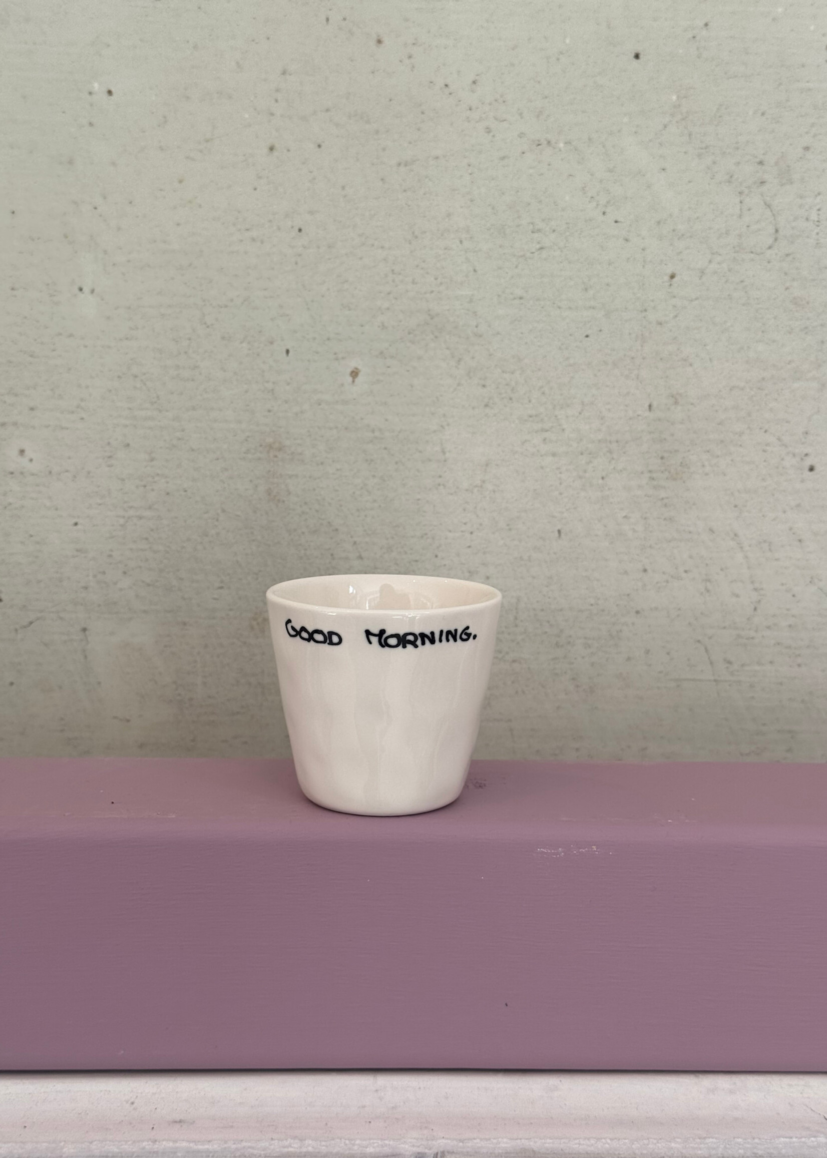 Anna + Nina Anna + Nina Espresso Cup 'Good Morning'