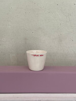 Anna + Nina Anna + Nina Espresso Cup 'I Love You'