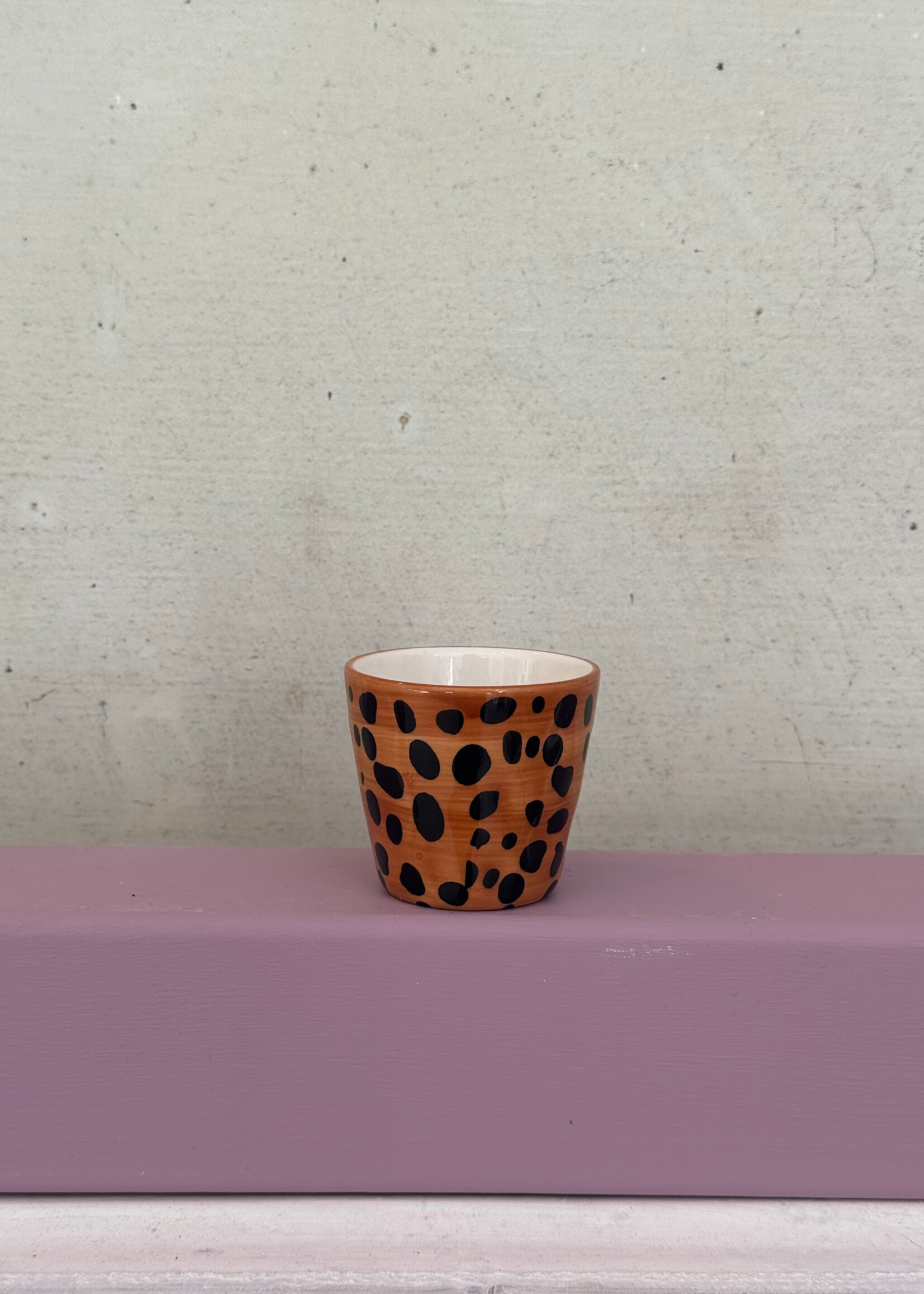 Anna + Nina Anna + Nina Leopard Espresso Cup