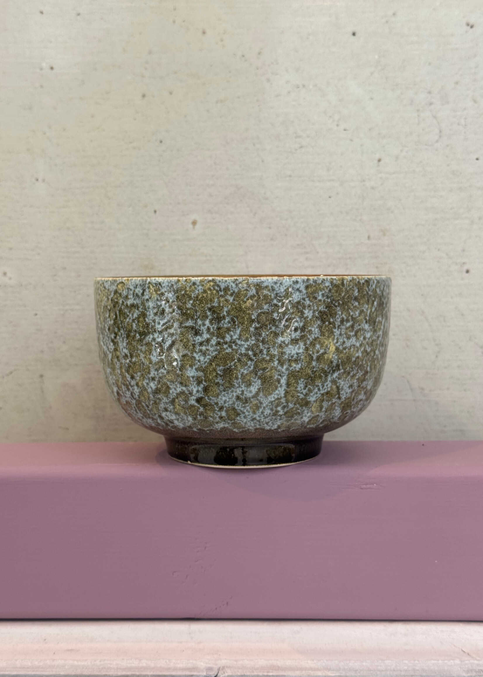 HKliving HKliving Ceramic 70's Noodle Bowl 'Verdigris'