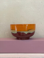HKliving HKliving Ceramic 70's Noodle Bowl 'Clay'