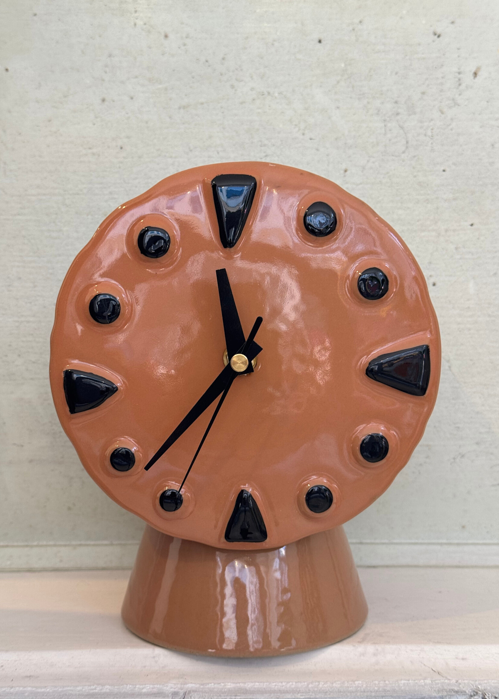 HKliving HKliving Retro Ceramic Clock 'Peach'