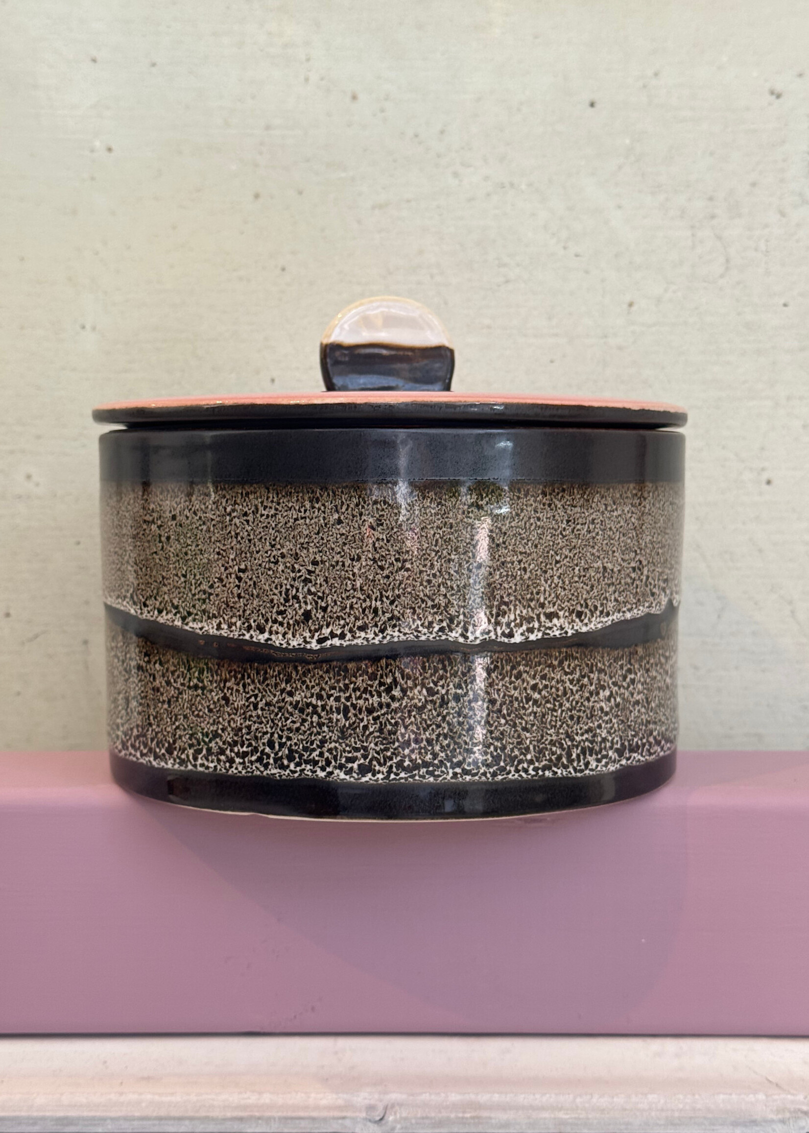 HKliving HKliving Ceramic 70's Cookie Jar 'Disco'