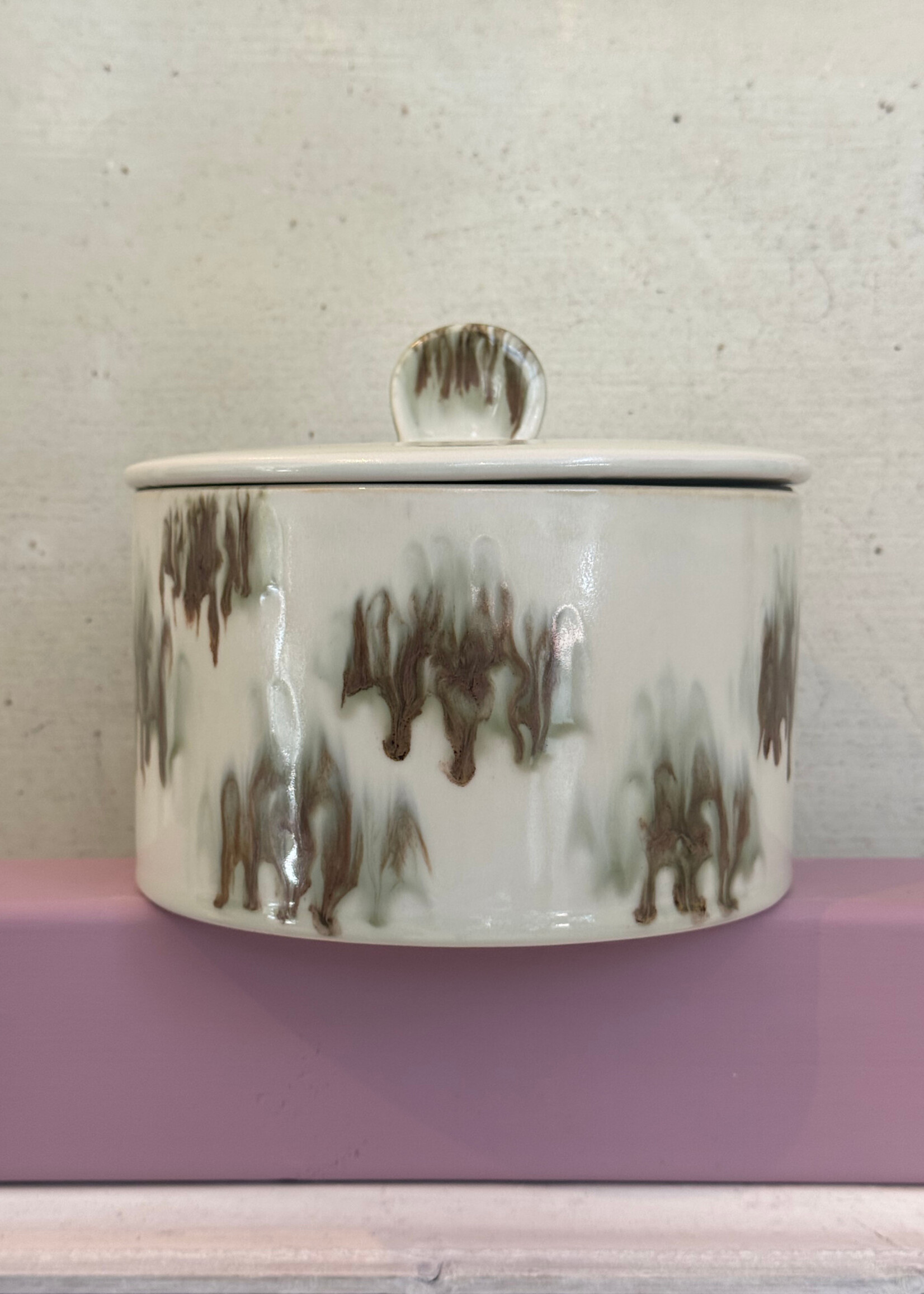 HKliving HKliving Ceramic 70's Cookie Jar 'Tide'