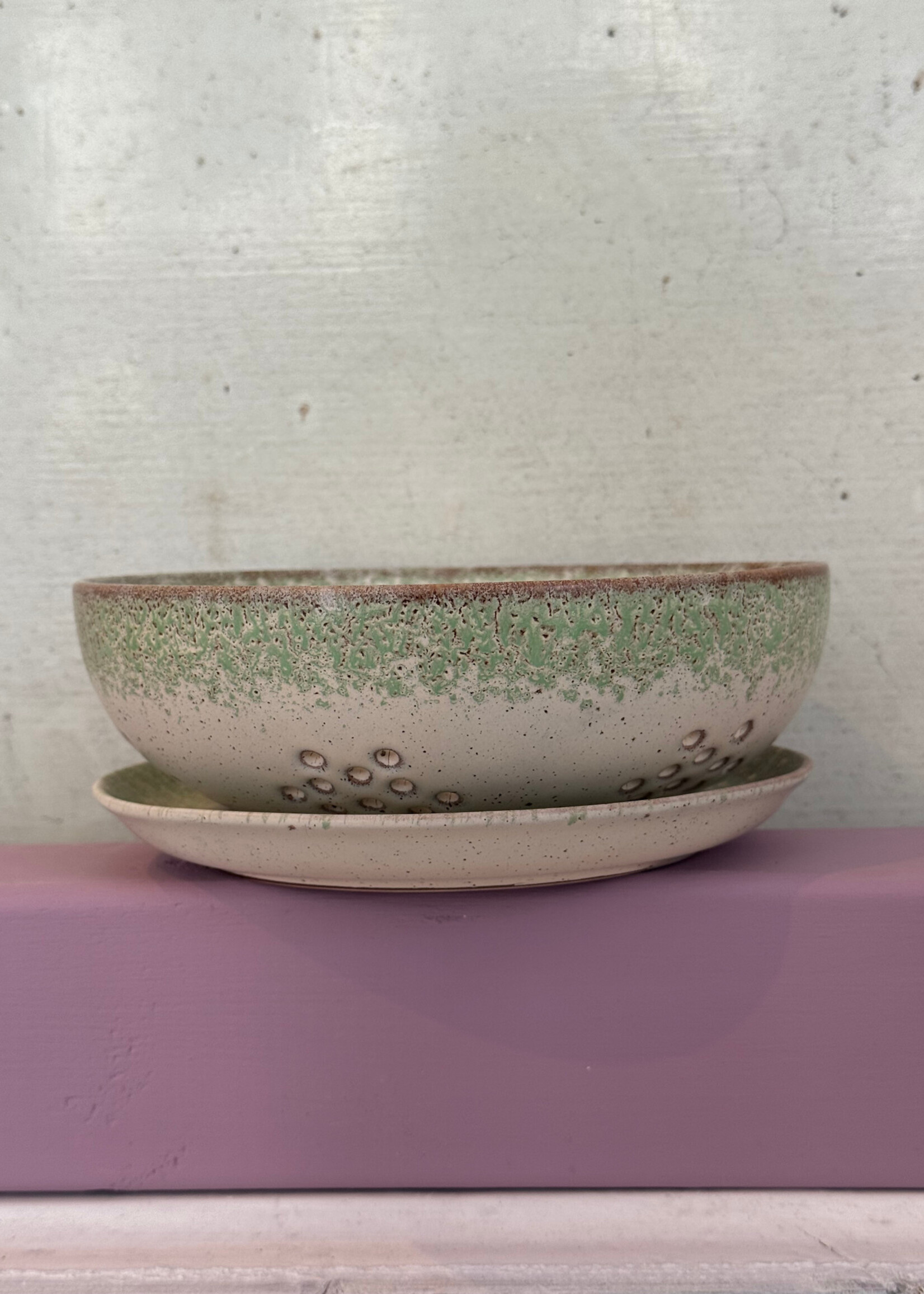 HKliving HKliving Ceramic 70's Berry Bowl 'Slush'