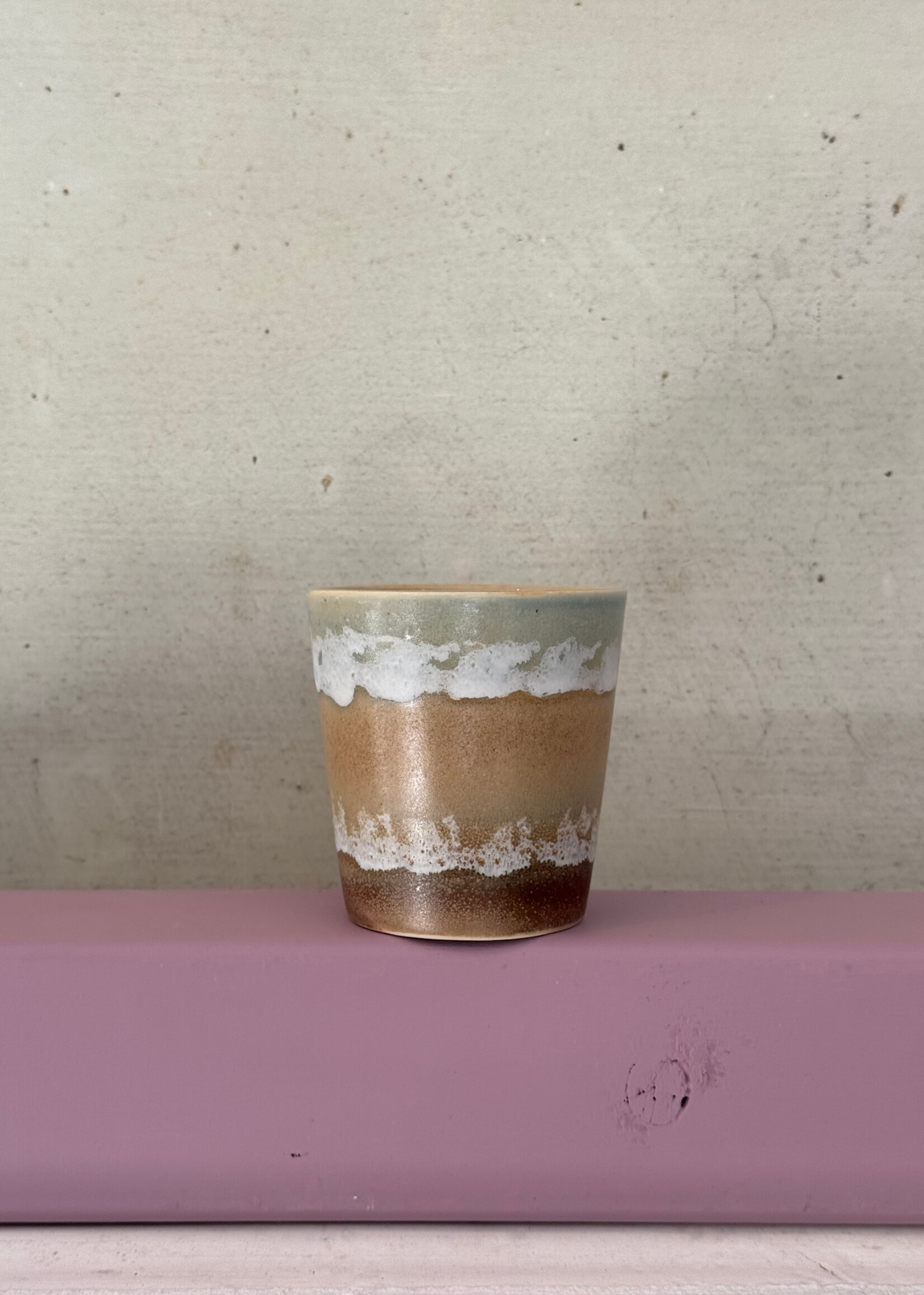HKliving HKliving Ceramic 70's Coffee Mug 'Skyline'