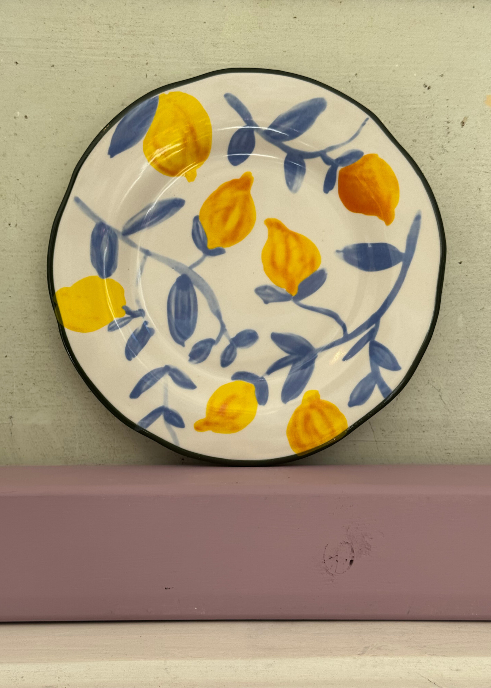 &Klevering &Klevering Plate Lemon Twig 'Light Blue'