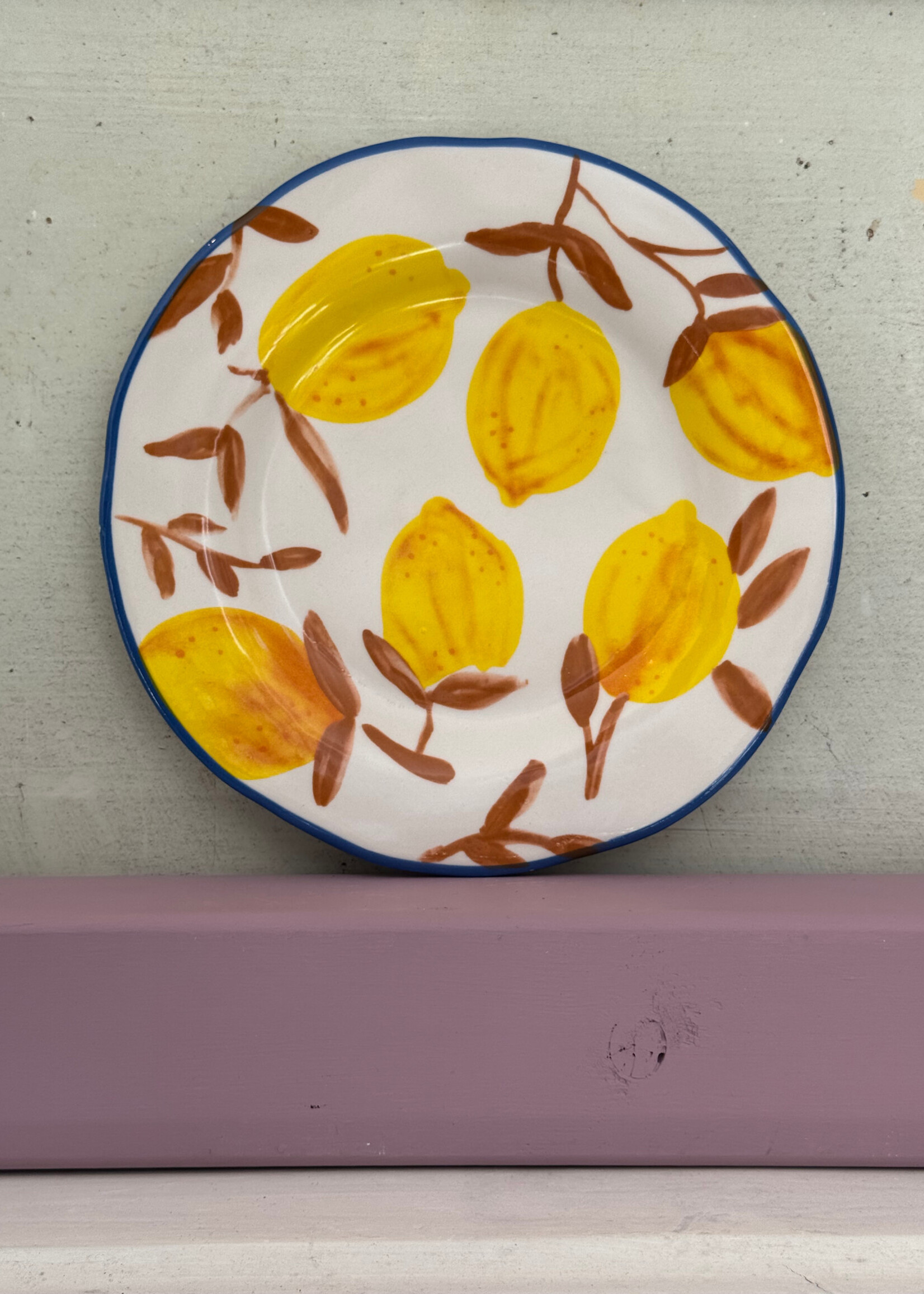 &Klevering &Klevering Plate Lemon Twig 'Brown'