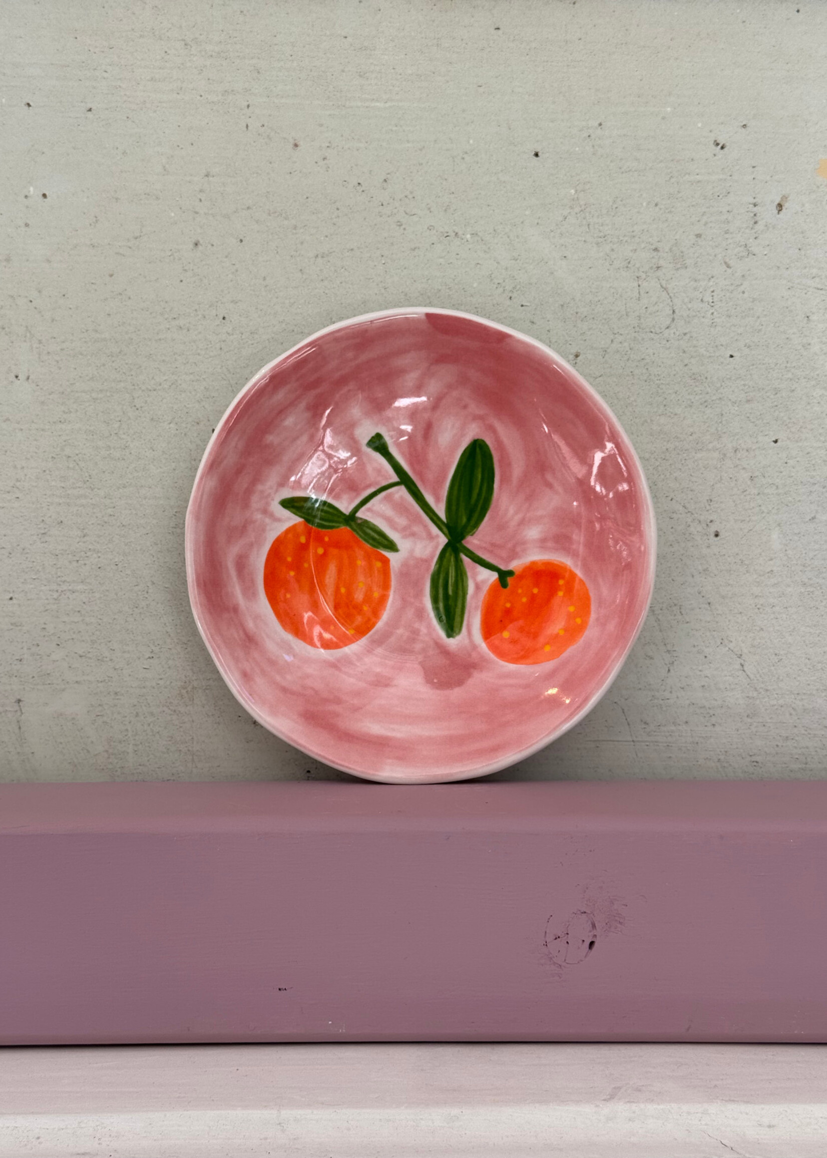 &Klevering &Klevering Plate Orange 'Pink'