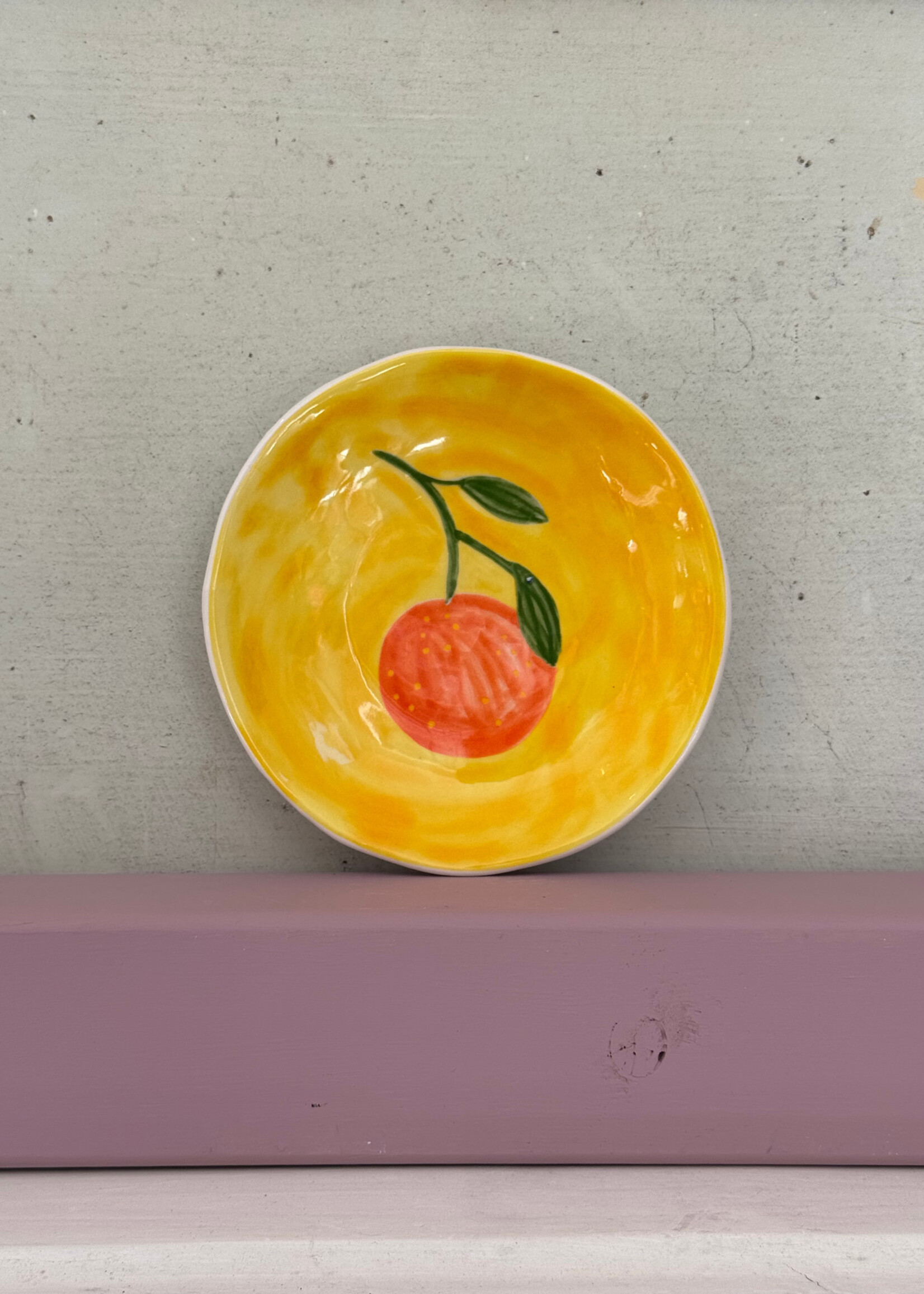 &Klevering &Klevering Plate Orange 'Yellow'