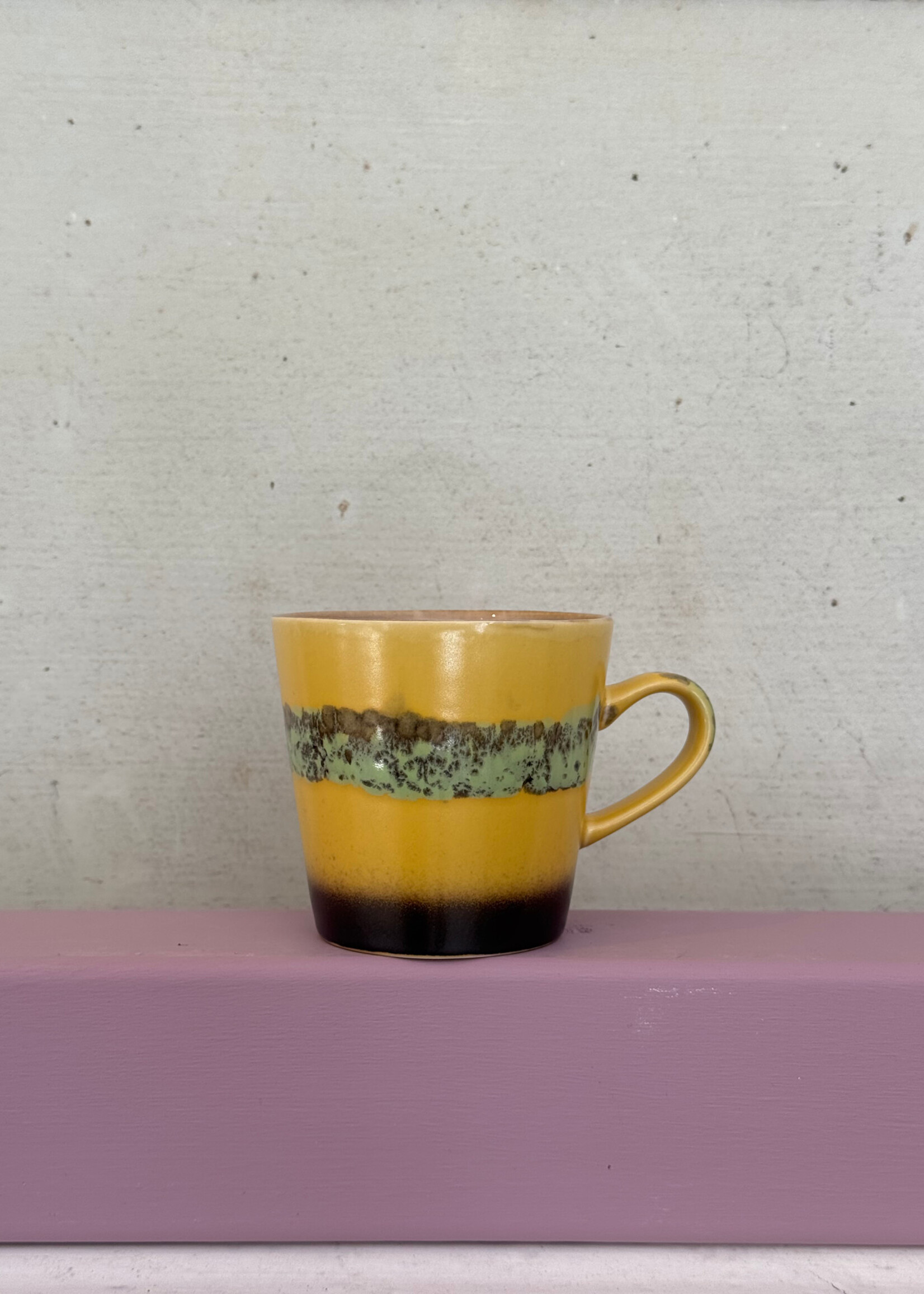 HKliving HKliving Ceramic 70's Americano Mug 'Kelp'