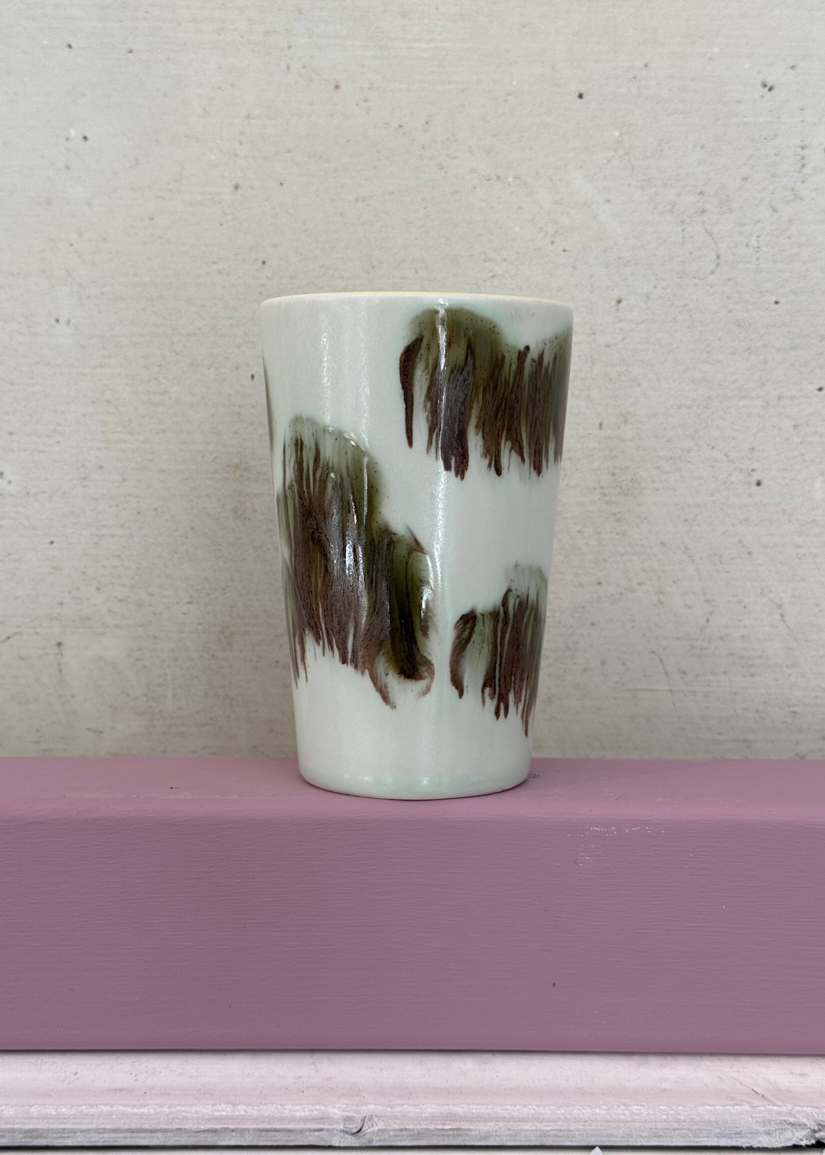 HKliving HKliving Ceramic 70's Tea Mug 'Tide'