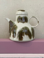 HKliving HKliving Ceramic 70's Coffee Pot 'Tide'