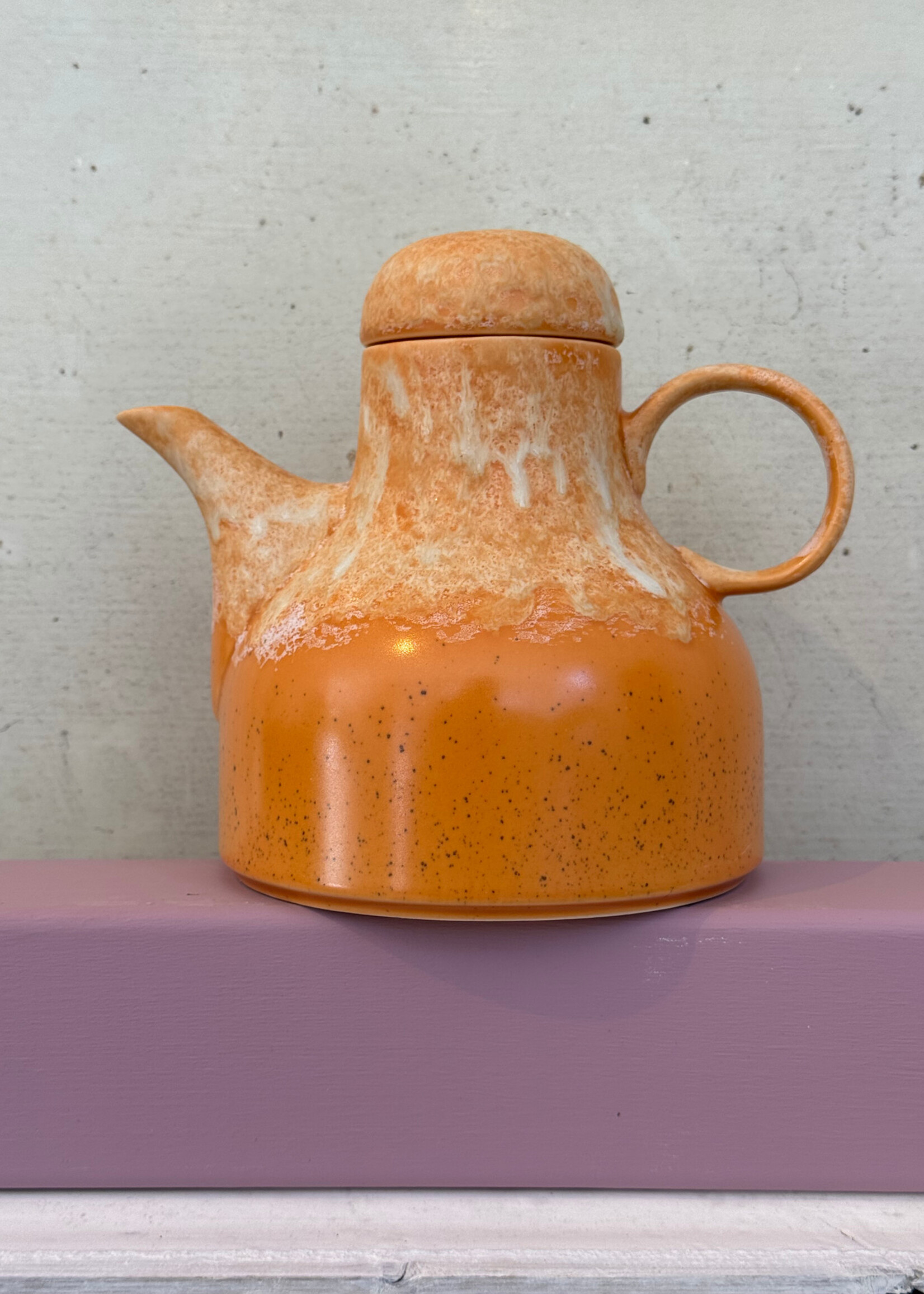 HKliving HKliving Ceramic 70's Coffee Pot 'Dunes'