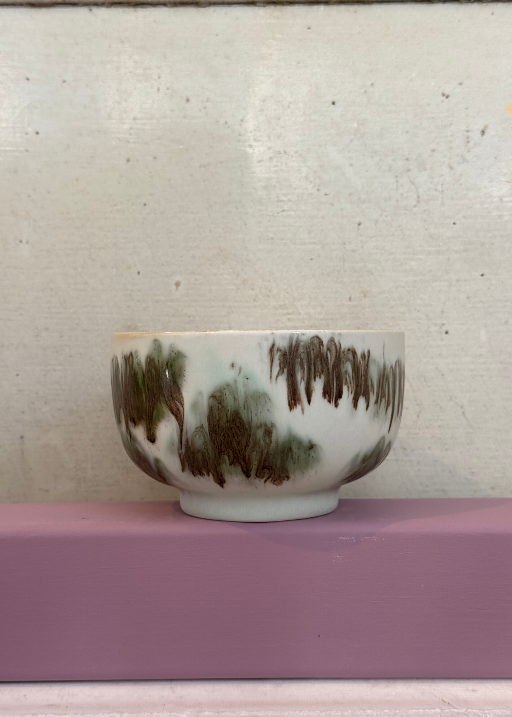 HKliving HKliving Ceramic 70's Noodle Bowl 'Tide'