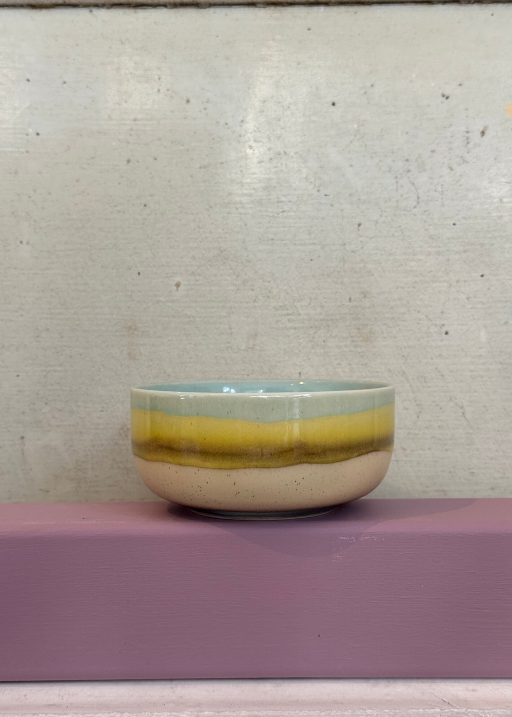 HKliving HKliving Ceramic 70's Dessert Bowl 'Glint'