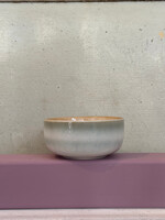 HKliving HKliving Ceramic 70's Dessert Bowl 'Petal'
