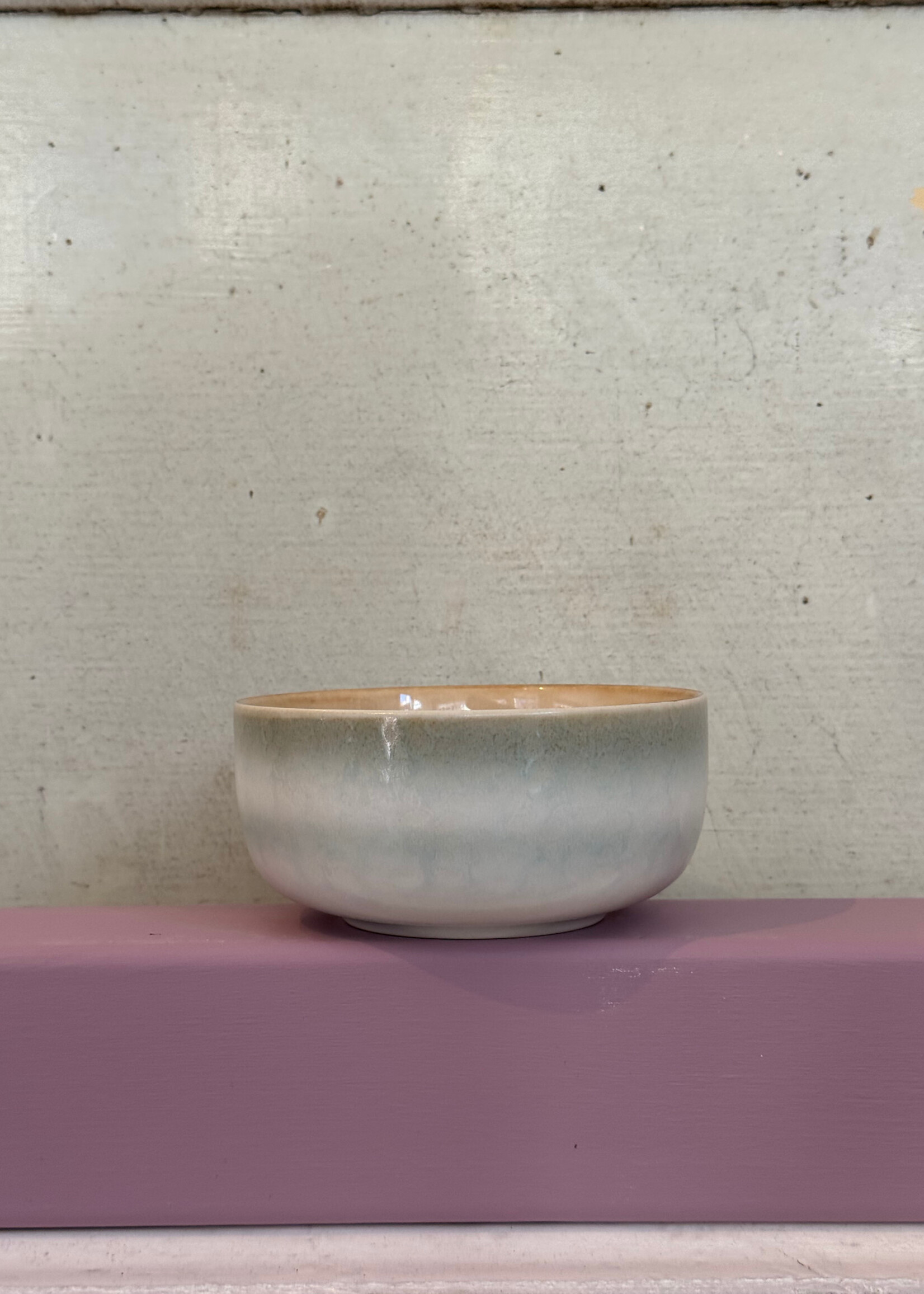 HKliving HKliving Ceramic 70's Dessert Bowl 'Petal'