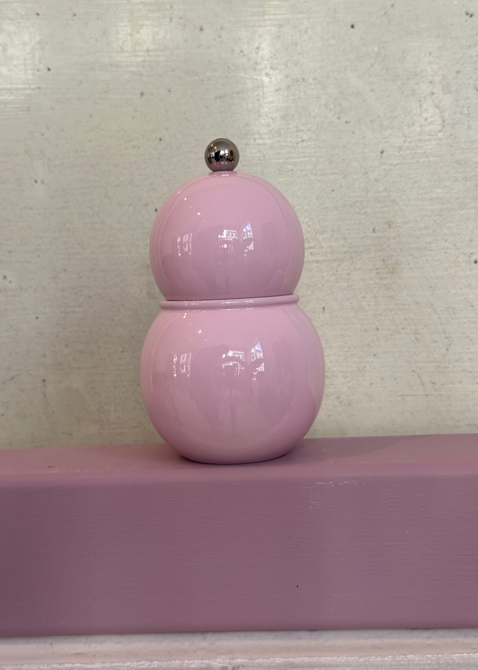 Addison Ross Addison Ross Chubby Salt & Pepper Grinder 12cm Pink